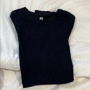 H&M Mens Black T-Shirt